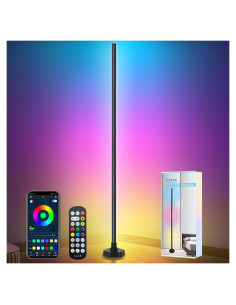 Lámpara de Pie LED RGBW YTDRGB 144,78 cm Control Remoto
