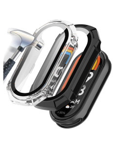 Funda Protectora para Mi Band 8 Accdeny 360 Vidrio Templado