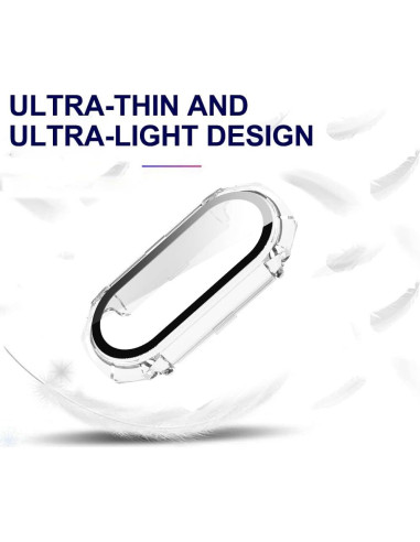 Funda Protectora para Mi Band 8 Accdeny 360 Vidrio Templado