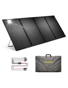 Cargador Solar SunJack 400W Plegable Impermeable 48V