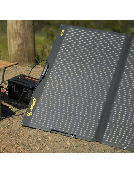Cargador Solar SunJack 400W Plegable Impermeable 48V