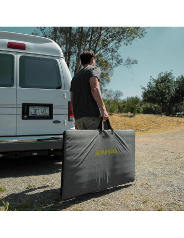 Cargador Solar SunJack 400W Plegable Impermeable 48V