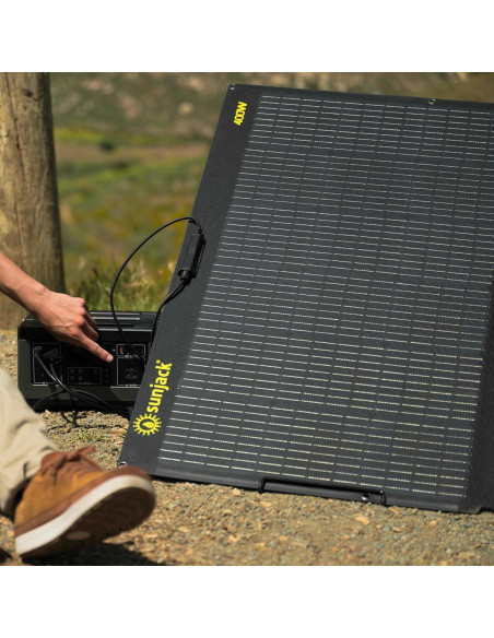 Cargador Solar SunJack 400W Plegable Impermeable 48V