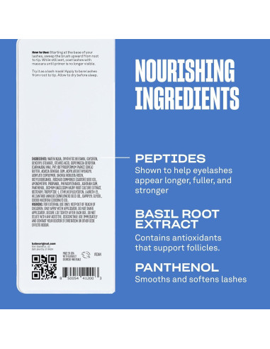 Máscara de Pestañas Babe Original con Péptidos 32g