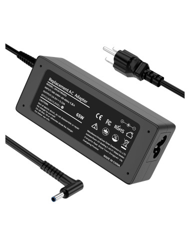 Cargador 65W HP ProBook Envy Pavilion EliteBook Punta Azul