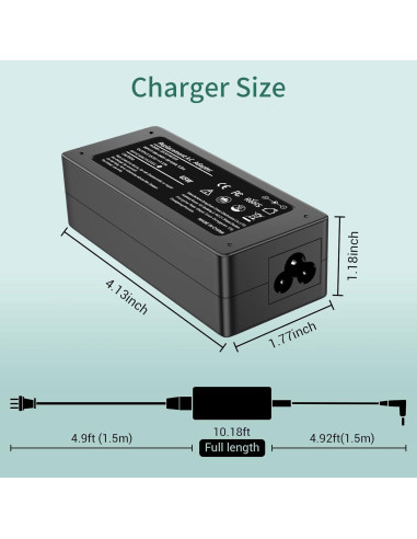 Cargador 65W HP ProBook Envy Pavilion EliteBook Punta Azul