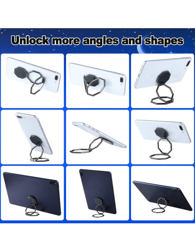 Soporte de Anillo para Teléfono Frienda 3 Piezas Ajustable