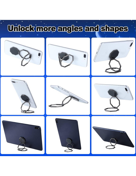 Soporte de Anillo para Teléfono Frienda 3 Piezas Ajustable