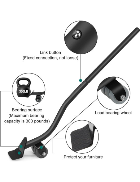 Herramienta Elevadora VIOBEPASS para Muebles Pesados 1000 kg