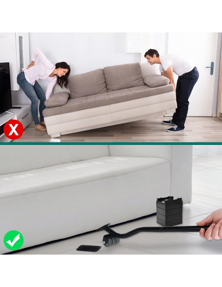 Herramienta Elevadora VIOBEPASS para Muebles Pesados 1000 kg