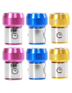 6 Pcs Anillo Magnetizador de Tornillos Uonlytech Metal
