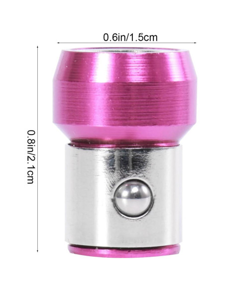 6 Pcs Anillo Magnetizador de Tornillos Uonlytech Metal