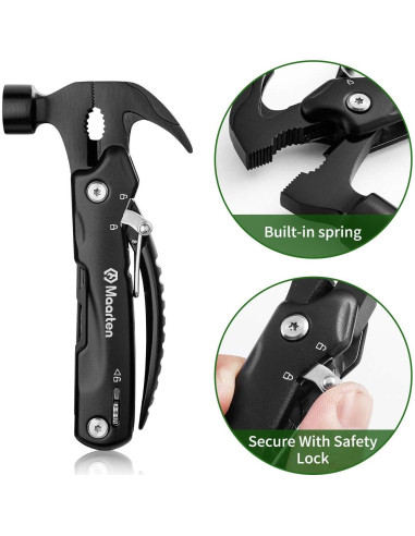 Martillo Multiherramienta Maarten 12 en 1 Acero Inoxidable