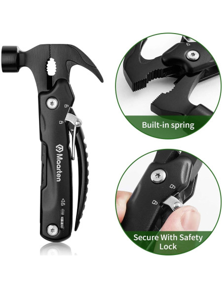 Martillo Multiherramienta Maarten 12 en 1 Acero Inoxidable