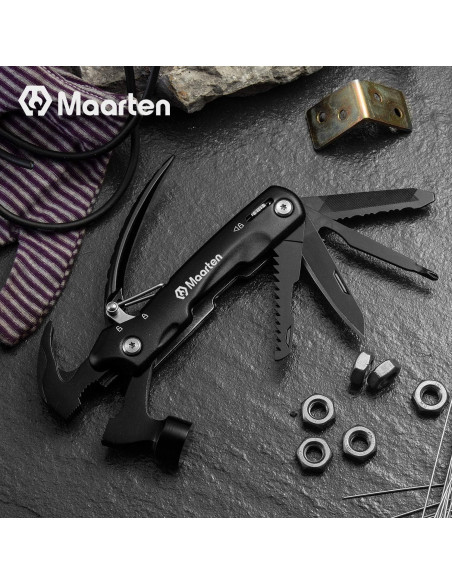 Martillo Multiherramienta Maarten 12 en 1 Acero Inoxidable