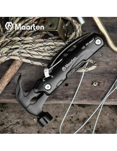 Martillo Multiherramienta Maarten 12 en 1 Acero Inoxidable