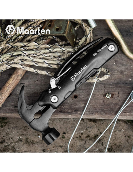 Martillo Multiherramienta Maarten 12 en 1 Acero Inoxidable