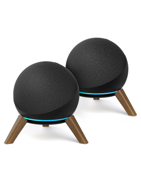 Soporte de Madera para Echo Dot 4ta y 5ta Gen - 2 Paquete