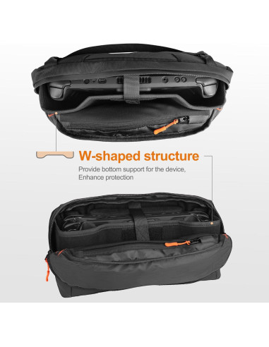 Funda Protectora para Steam Deck y ASUS ROG Ally X - Negra