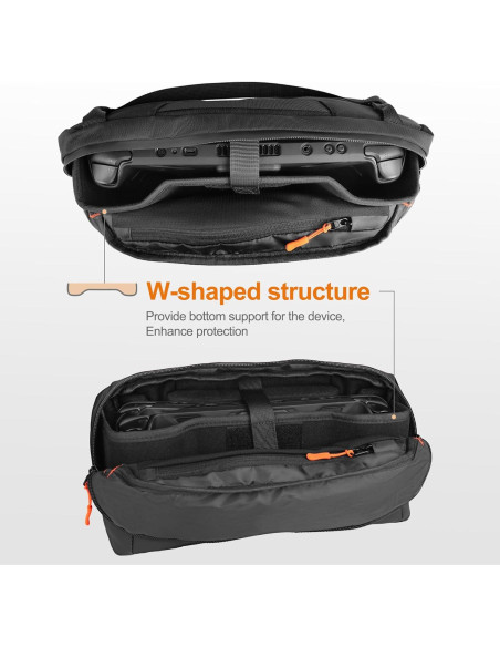 Funda Protectora para Steam Deck y ASUS ROG Ally X - Negra