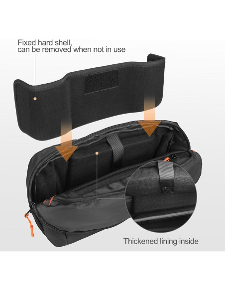 Funda Protectora para Steam Deck y ASUS ROG Ally X - Negra