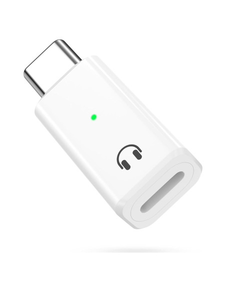 Adaptador de audio MoKo USB C a Lightning para iPhone 16/15