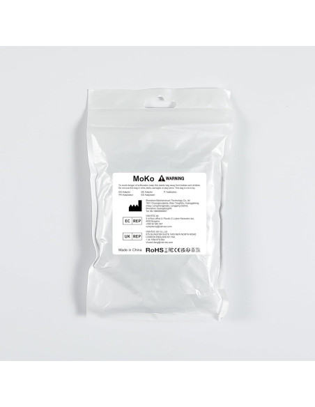 Adaptador de audio MoKo USB C a Lightning para iPhone 16/15