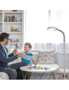 Lámpara de Pie LED Verilux SmartLight con Brillo Ajustable 2