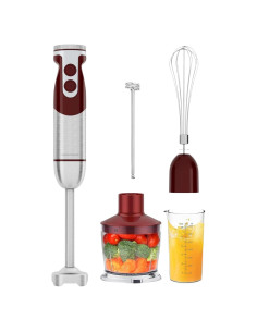 Batidora de Inmersión MEGAWISE 5 en 1 400W 12 Velocidades