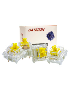 Interruptores mecánicos Gateron G Pro 3.0 Amarillo 105 Pcs