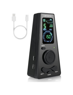 Metrónomo Digital Ueteto con Temporizador y Pantalla LCD