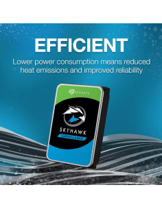 Disco Duro Interno Seagate Skyhawk 4TB 3.5" SATA 7200RPM 2