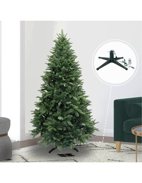 Soporte giratorio para árbol de Navidad VINCONLIDY 3,05 m