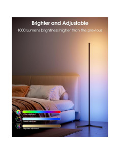 Lámpara de Pie LED RGB CCACC 165 cm Control Remoto APP 2