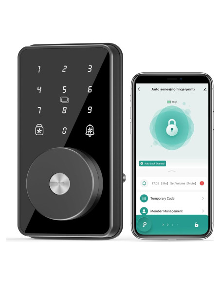 Cerradura Inteligente MOUSETRO ZN-S01 Bluetooth 4 en 1