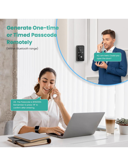 Cerradura Inteligente MOUSETRO ZN-S01 Bluetooth 4 en 1