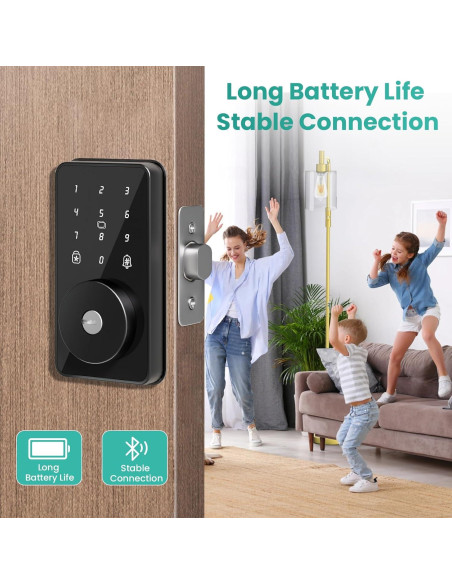 Cerradura Inteligente MOUSETRO ZN-S01 Bluetooth 4 en 1