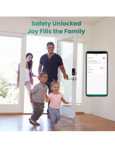 Cerradura Inteligente MOUSETRO ZN-S01 Bluetooth 4 en 1