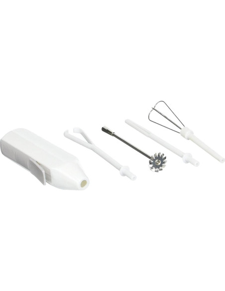 Batidora Mini Inalámbrica Norpro 5 Piezas Blanca