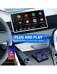 Adaptador Inalámbrico Android Auto OTTOCAST A2Air 2025 2