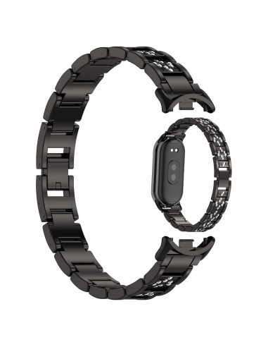 Correa de Acero Inoxidable LOKEKE para Xiaomi Band 9