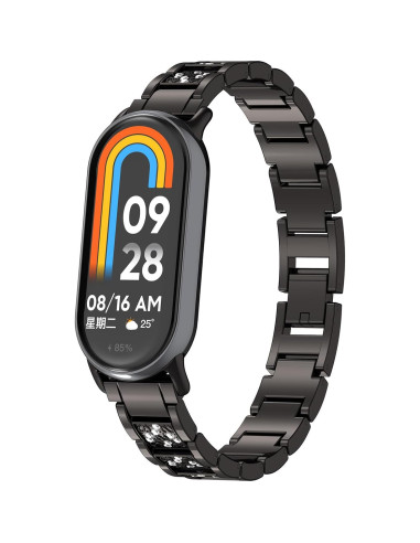 Correa de Acero Inoxidable LOKEKE para Xiaomi Band 9