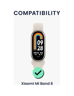 Filtro Protector KW-Mobile para Xiaomi Mi Band 8 - Anti-Huellas 2