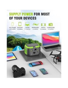 Generador Solar Portátil SinKeu G200 155Wh 200W 42000mAh 2