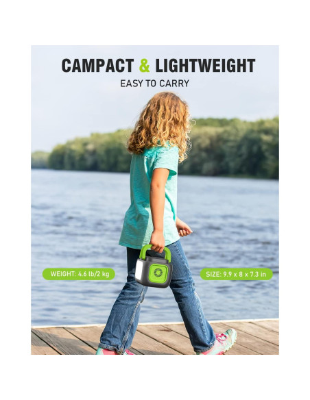 Generador Solar Portátil SinKeu G200 155Wh 200W 42000mAh