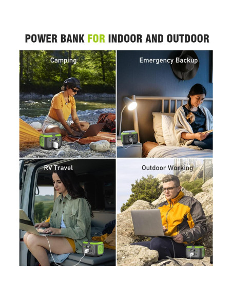 Generador Solar Portátil SinKeu G200 155Wh 200W 42000mAh