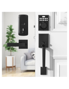 Cerradura de Puerta de Entrada Sin Llave BAILABA con Teclado