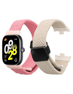 Correa de Smartwatch kwmobile para Xiaomi Redmi Watch 4 - 2x Nylon