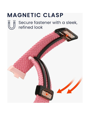 Correa de Smartwatch kwmobile para Xiaomi Redmi Watch 4 - 2x Nylon