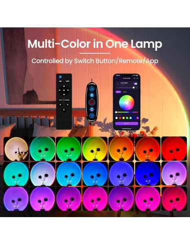 Lámpara de Proyección XEBKOR LT-06 RGB Control Remoto